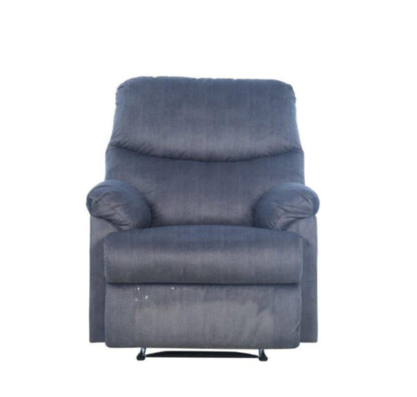 DANUBE | Baltimore 1 Seater Fabric Motion Recliner - Navy | 810302800075
