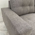DANUBE | Gilbert 3-Seater Fabric Left Corner Sofa Grey | 810302800296