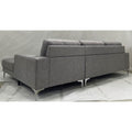 DANUBE | Gilbert 3-Seater Fabric Right Corner Sofa - Grey | 810302800297
