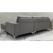 DANUBE | Gilbert 3-Seater Fabric Right Corner Sofa - Grey | 810302800297