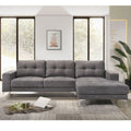 DANUBE | Gilbert 3-Seater Fabric Right Corner Sofa - Grey | 810302800297
