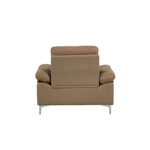 DANUBE | Algo 1-Seater Fabric Sofa - Brown | 810302800463