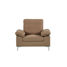 DANUBE | Algo 1-Seater Fabric Sofa - Brown | 810302800463
