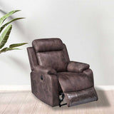 DANUBE | Cedar 1 Seater Power Motion Recliner Chocolate | 810302800484