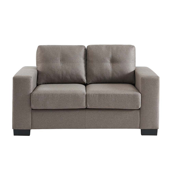 DANUBE | Byron 2 Seater Fabric Sofa Taupe | 810302800529