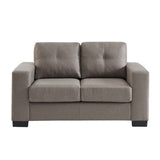 DANUBE | Byron 2 Seater Fabric Sofa Taupe | 810302800529