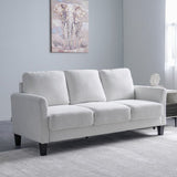 DANUBE | Gamorah 3 Seater Fabric Sofa Cream | 810302801417