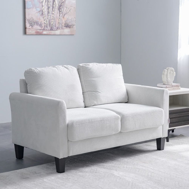 DANUBE | Gamorah 2-Seater Fabric Sofa Cream | 810302801418