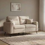 DANUBE | Arjun 2 Setaer Fabric Sofa Beige | 810302801929