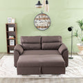 DANUBE | Balmond 3-Seater Fabric Sofabed Brown | 810401102069
