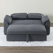 DANUBE | Balmond 3-Seater Fabric Sofabed Grey | 810401102070