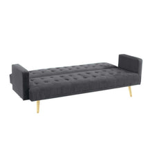 DANUBE | Claude 3 Seater Fabric Sofa Bed Grey | 810401102083