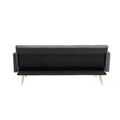 DANUBE | Claude 3 Seater Fabric Sofa Bed Grey | 810401102083
