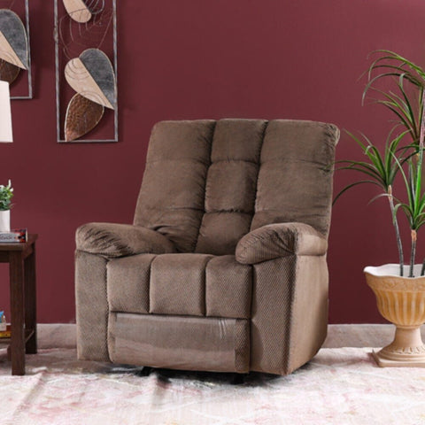 V2 Simone 1-Seater Fabric Recliner Sofa | 810401500181