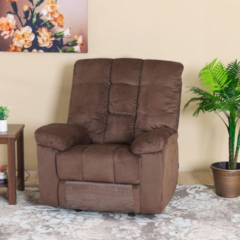 V2 Simone 1-Seater Fabric Recliner Sofa | 810401500182