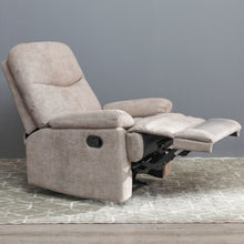 DANUBE | V2 Benedict 1 Seater Fabric Recliner-Light Brown | 810401500185