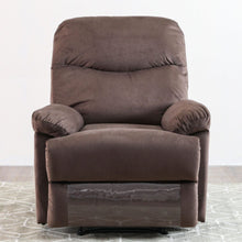DANUBE | V2 Benedict 1 Seater Fabric Recliner-Chocolate | 810401500187