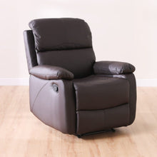 DANUBE | Gabriel 1 Seater Leather Manual Recliner - Taupe | 810401600180