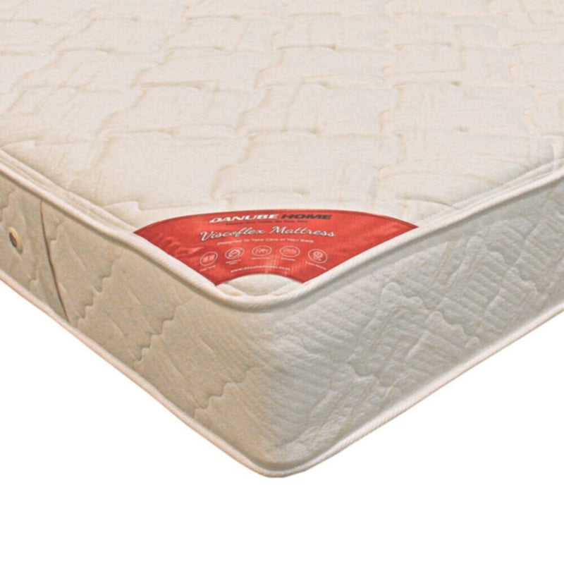 DANUBE | Viscoflex Pocketed Spring King Mattress - 180x200x28 cm | 810806200092