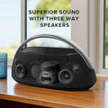 HARMAN KARDON|  Go+ Play 3 Black Portable Bluetooth Speaker | 301001000000602