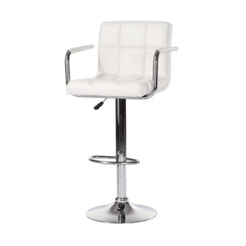 DANUBE | Rhoda Bar Stool - White | 811100700175