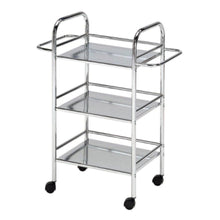 DANUBE | Maverick 3 Tier Serving Trolley - Silver Chrome | 811101000001