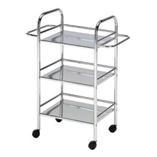 DANUBE | Maverick 3 Tier Serving Trolley - Silver Chrome | 811101000001