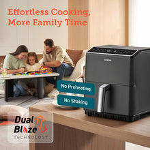 COSORI | Digital Touchscreen Smart WiFi Dual Blaze Air Fryer With 12 Cooking Presets 6.4L | CAF-P583S-KUK