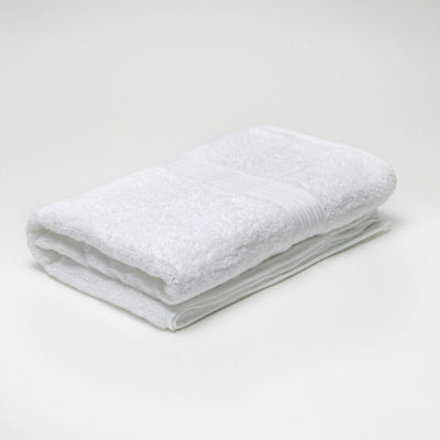 Cassian Cotton Bamboo Hand Towel - White | 811500112682