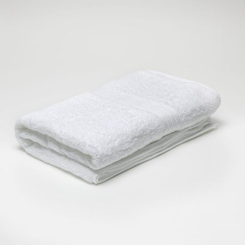Cassian Cotton Bamboo Hand Towel - White | 811500112682