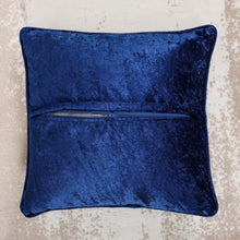 DANUBE | Fantasy Foil Print Nature Cushion 45X45cm Blu/Blk - HOL-F-2005 | 811500115678