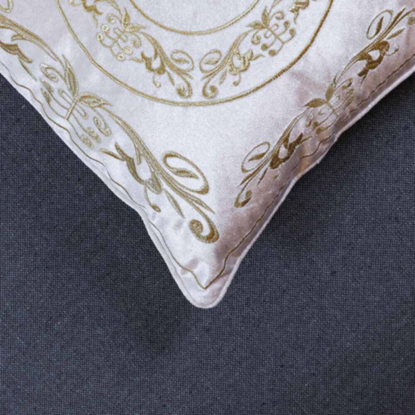 DANUBE | Fantasy Emb Chakra Cushion 45X45cm Ivory - HOL-E-3001 | 811500115680