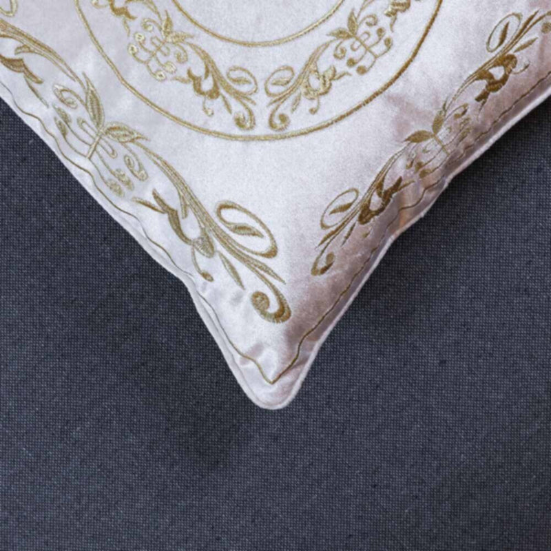 DANUBE | Fantasy Emb Chakra Cushion 45X45cm Ivory - HOL-E-3001 | 811500115680