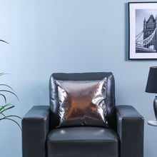 DANUBE | Alaina Pu Leather Cushion 45x45cm Grey DHSF/001 | 811500115940