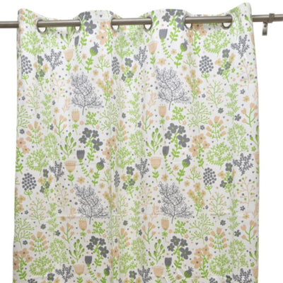 DANUBE | Blooms Set of 2 Printed Curtain | 811500117838
