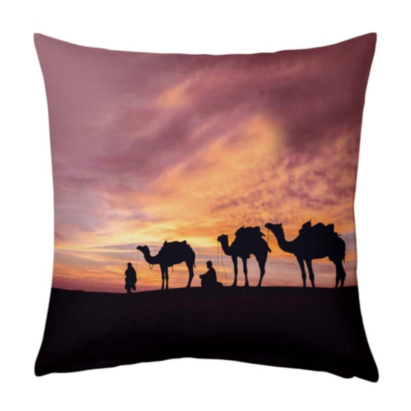 DANUBE | Dreamz Cushion 43X43cm MULTI DESSERT SAFARI Filled CUSHION | 811500118044