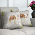 DANUBE | Dreamz Cushion 43X43cm MULTI CAMEL Filled CUSHION | 811500118045