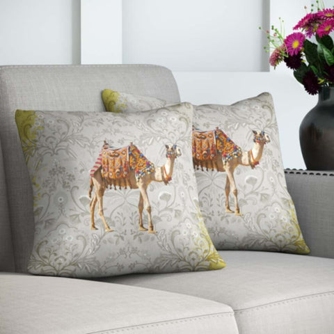 DANUBE | Dreamz Cushion 43X43cm MULTI CAMEL Filled CUSHION | 811500118045