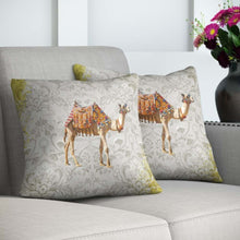DANUBE | Dreamz Cushion 43X43cm MULTI CAMEL Filled CUSHION | 811500118045