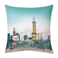 DANUBE | Dreamz Cushion 43X43cm MULTI CITY LIFE Filled CUSHION | 811500118049