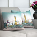 DANUBE | Dreamz Cushion 43X43cm MULTI CITY LIFE Filled CUSHION | 811500118049