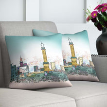 DANUBE | Dreamz Cushion 43X43cm MULTI CITY LIFE Filled CUSHION | 811500118049