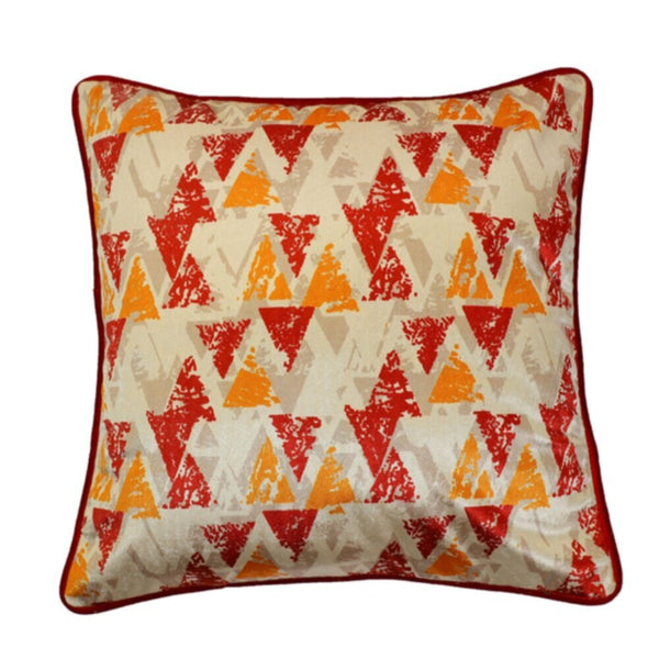 DANUBE | Fantasy Digital Filled Cushion 45X45 cm Red-HOL-446 | 811500118358