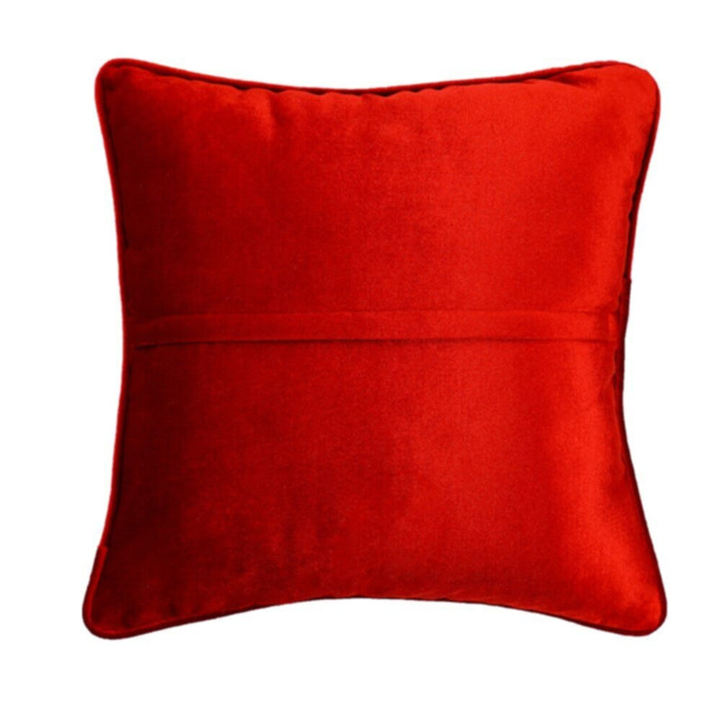 DANUBE | Fantasy Digital Filled Cushion 45X45 cm Red | 811500118360