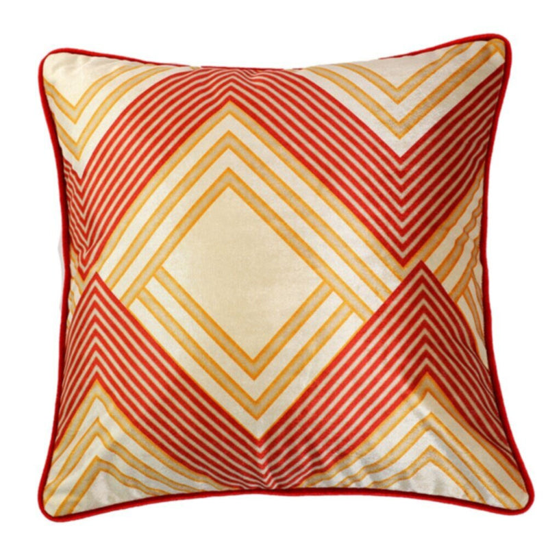 DANUBE | Fantasy Digital Filled Cushion 45X45 cm Red | 811500118360