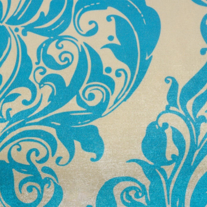 DANUBE | Fantasy Digital Filled Cushion 45X45 cm Teal-HOL 429 | 811500118365