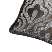 DANUBE | Fantasy Embroidered Filled Cushion 45X 45 cms -Grey-HOL 431 | 811500118377