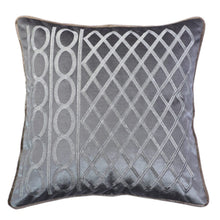 DANUBE | Fantasy Embroidered Filled Cushion 45X 45 cms -Grey | 811500118378