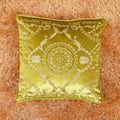 DANUBE | Fantasy Embroidered Filled Cushion 45X 45 cms -Green | 811500118380
