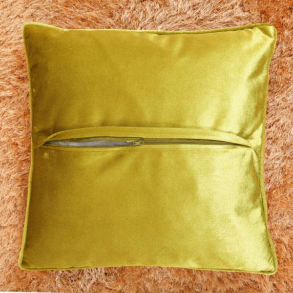 DANUBE | Fantasy Embroidered Filled Cushion 45X 45 cms -Green | 811500118380